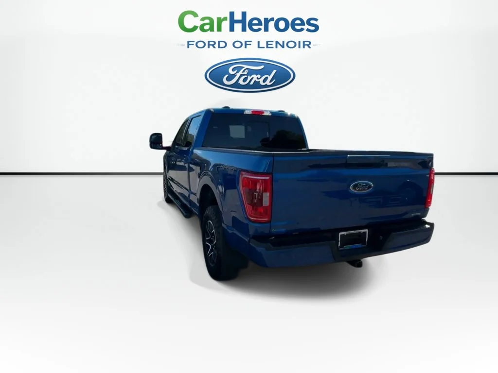 Used 2022 Atlas Blue Metallic Ford XLT image 8