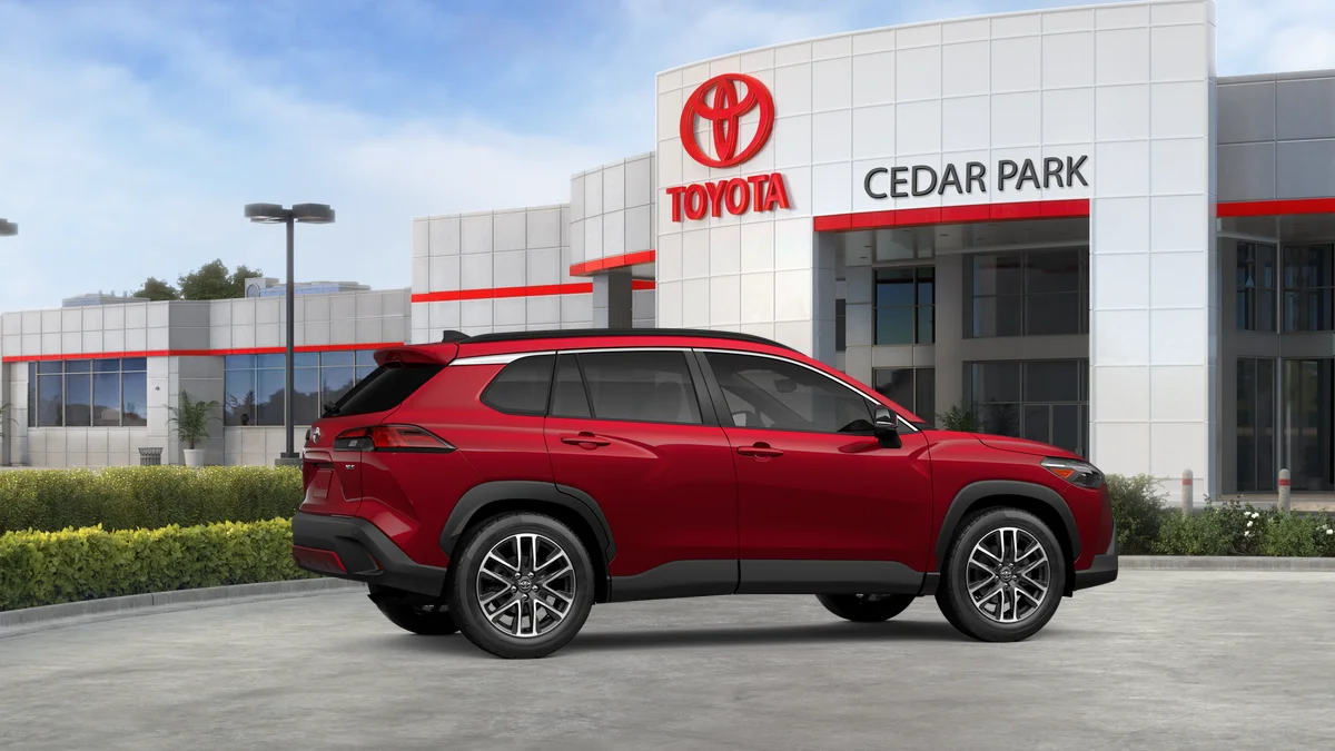 New 2026 Soul Red Crystal Toyota XLE image 11