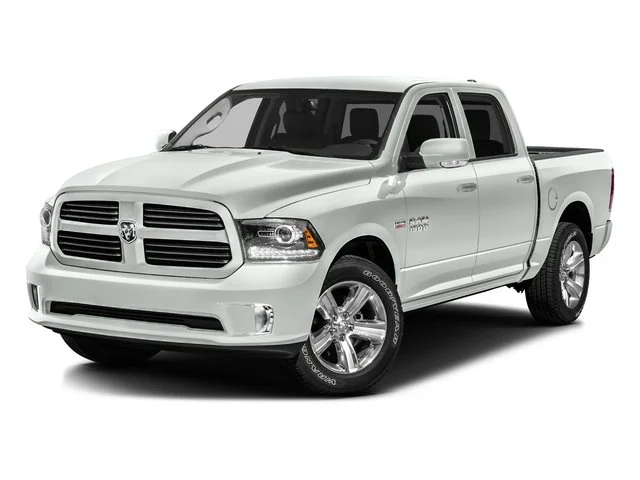 Used 2016 Bright White Clearcoat Ram Big Horn image 1