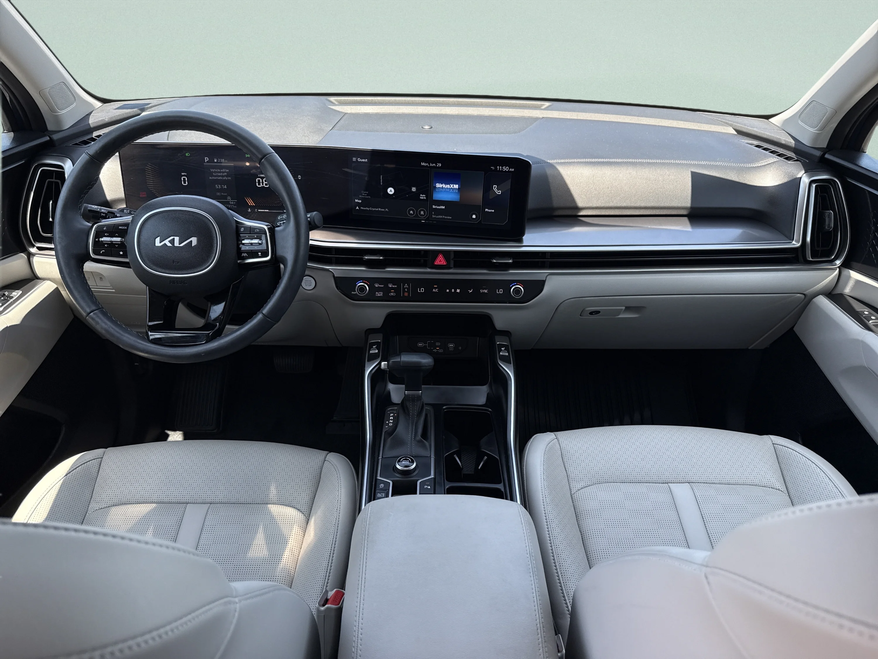 Used 2025 Midnight Lake Blue Kia EX image 21