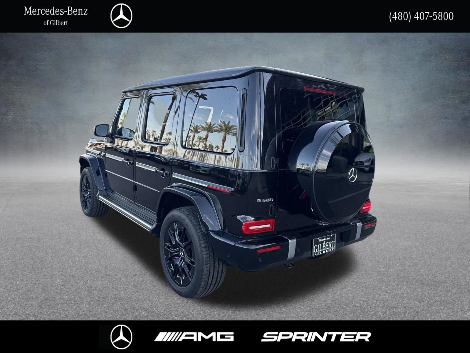 New 2027 Obsidian Black Metallic Mercedes-Benz G 580 image 4