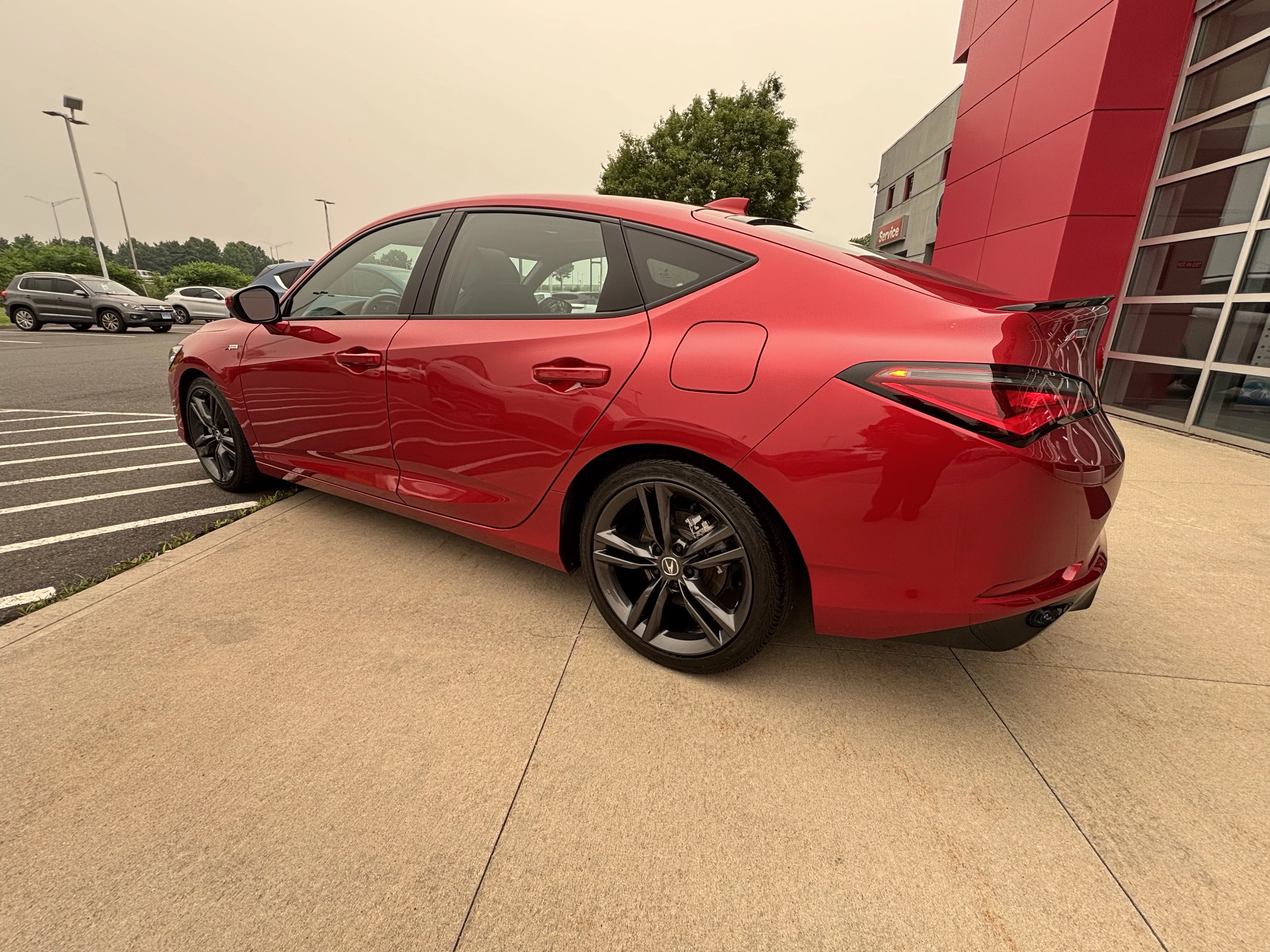 Used 2025 Performance Red Pearl Acura A-Spec Package image 5