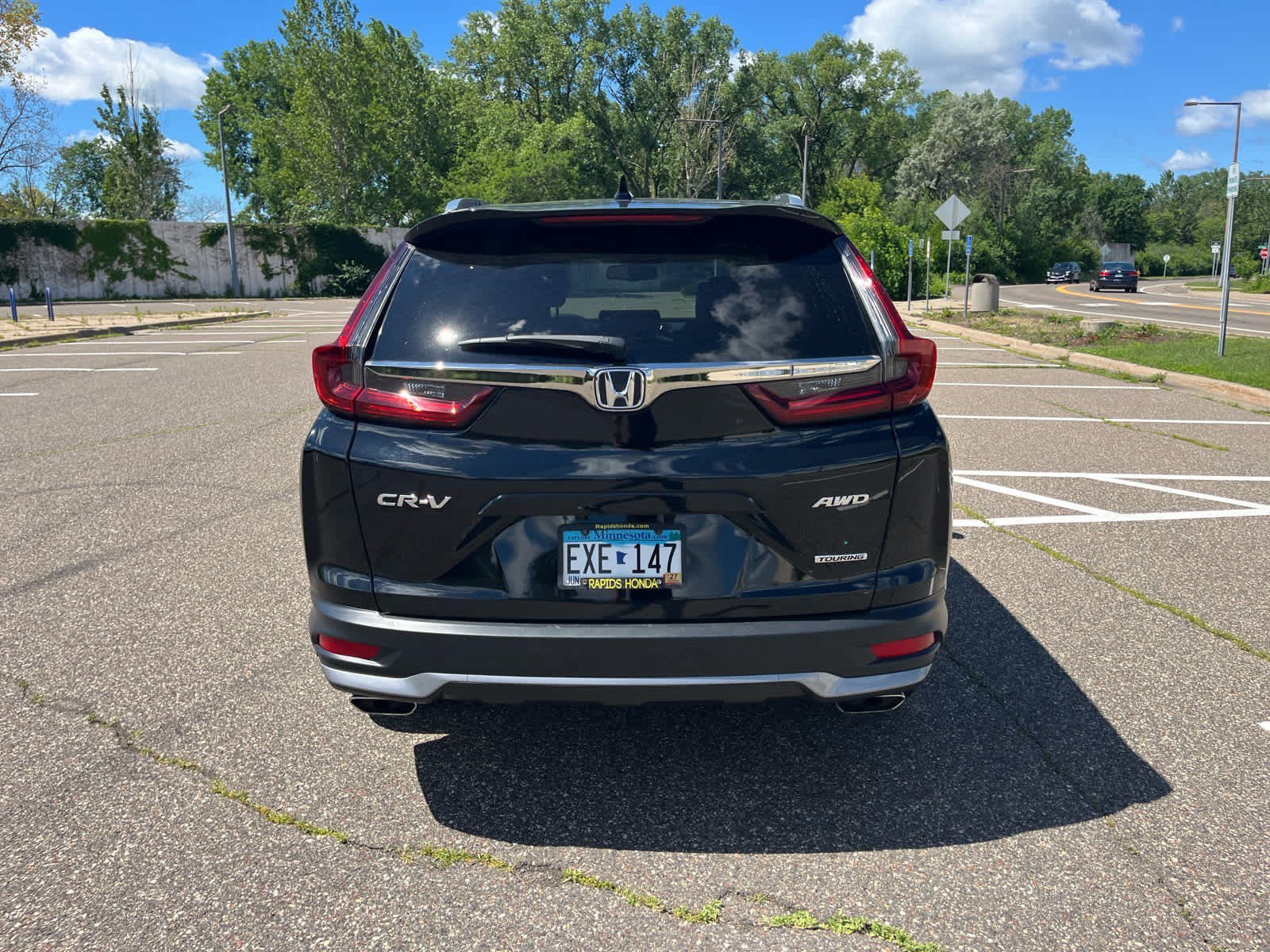 Used 2020 Crystal Black Pearl Honda Touring image 5