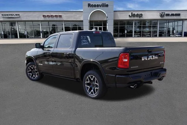 New 2026 Diamond Black Crystal Pearl-Coat Exterior Paint RAM Laramie image 5