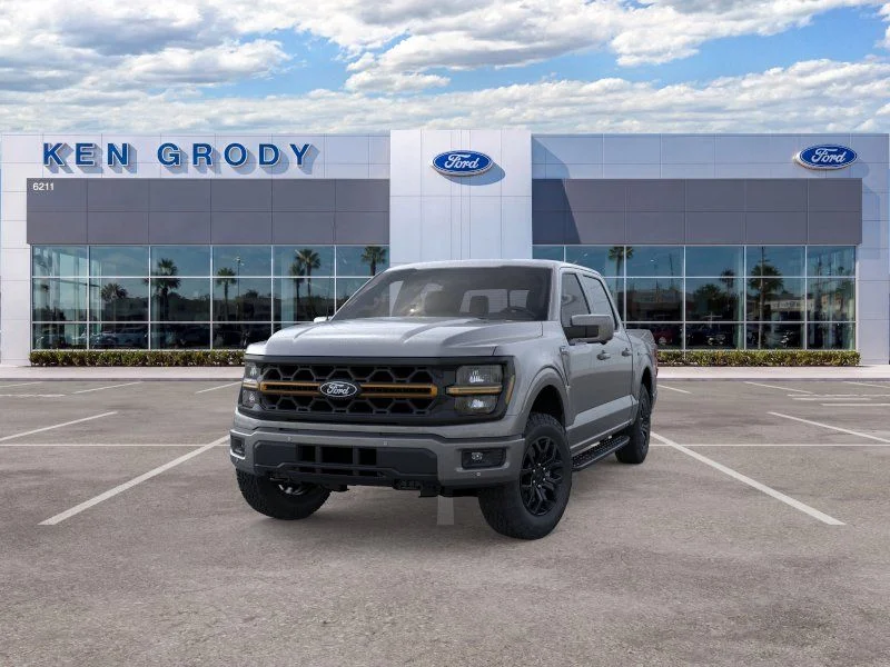 New 2026 Carbonized Gray Metallic Ford Tremor image 3