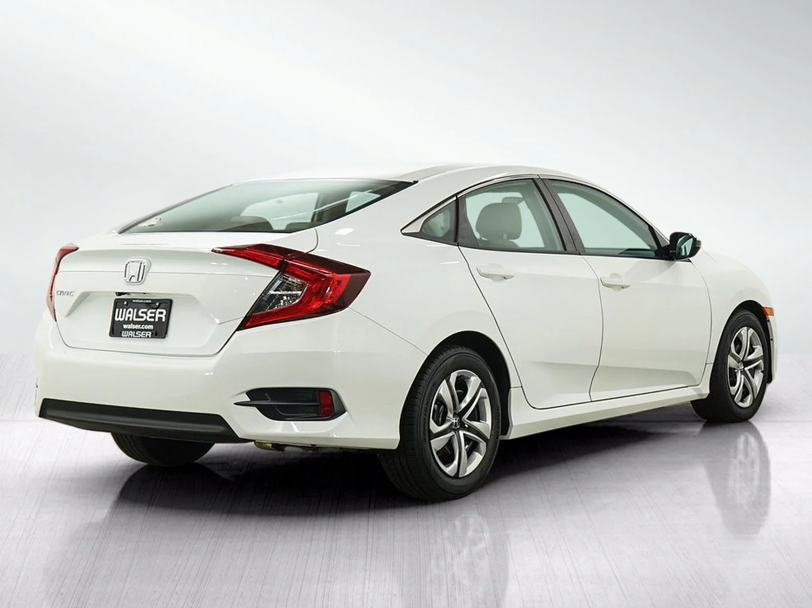 Used 2017 White Honda LX CVT image 5