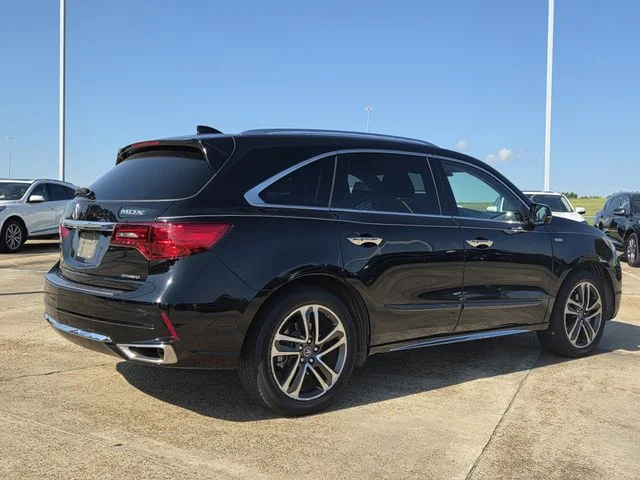 Used 2017 Crystal Black Pearl Acura Sport-Hybrid SH-AWD with Advance package image 4