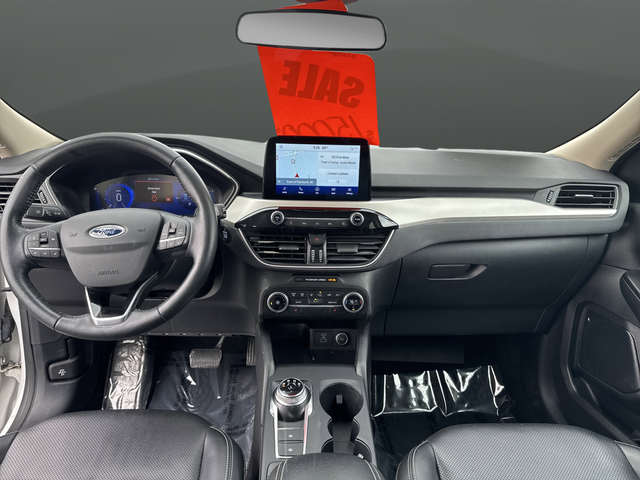Used 2020 Star White Metallic Tri-Coat Ford SE Sport Hybrid image 9