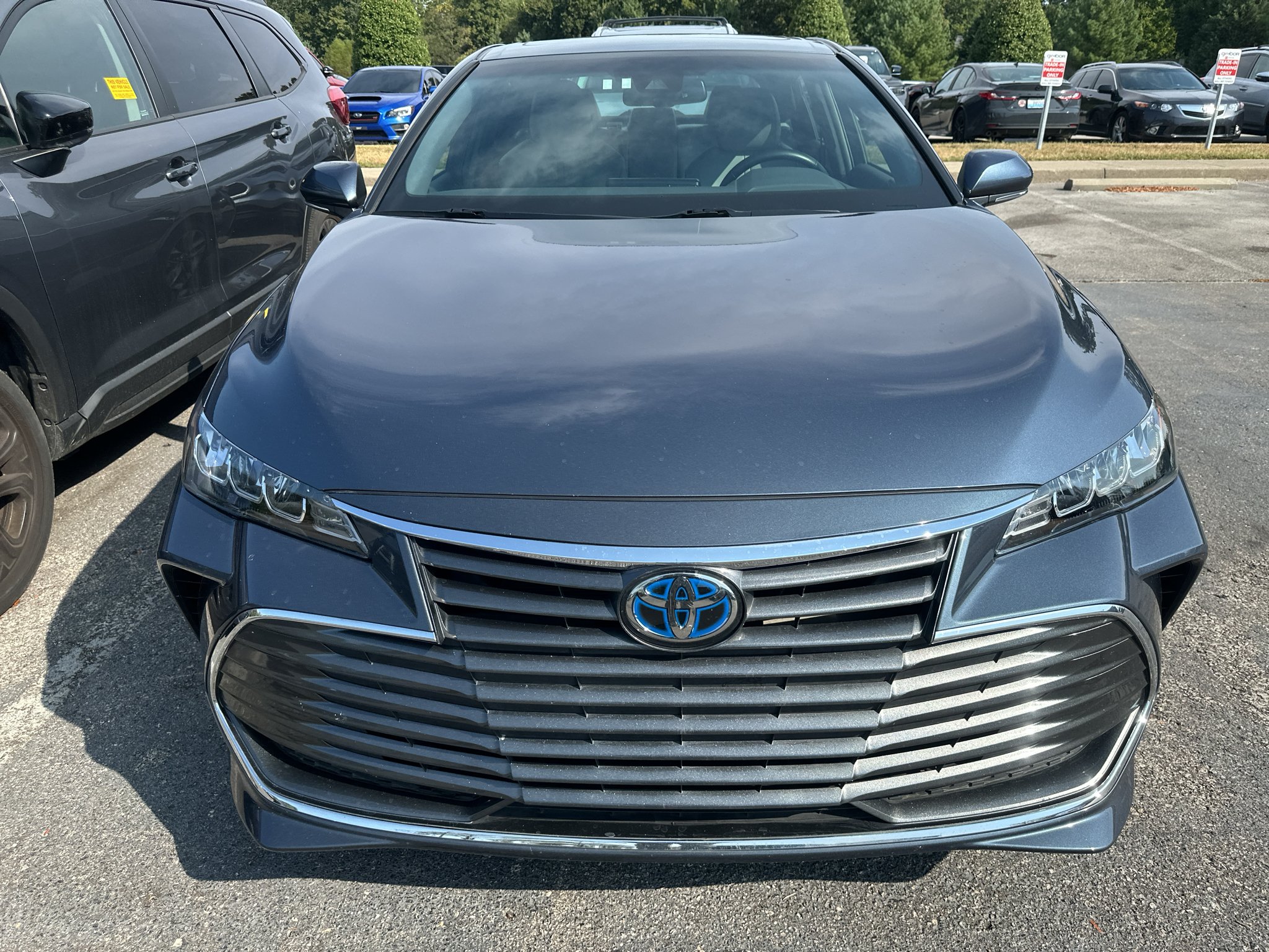 Used 2019 Harbor Gray Metallic Toyota Hybrid XLE image 2