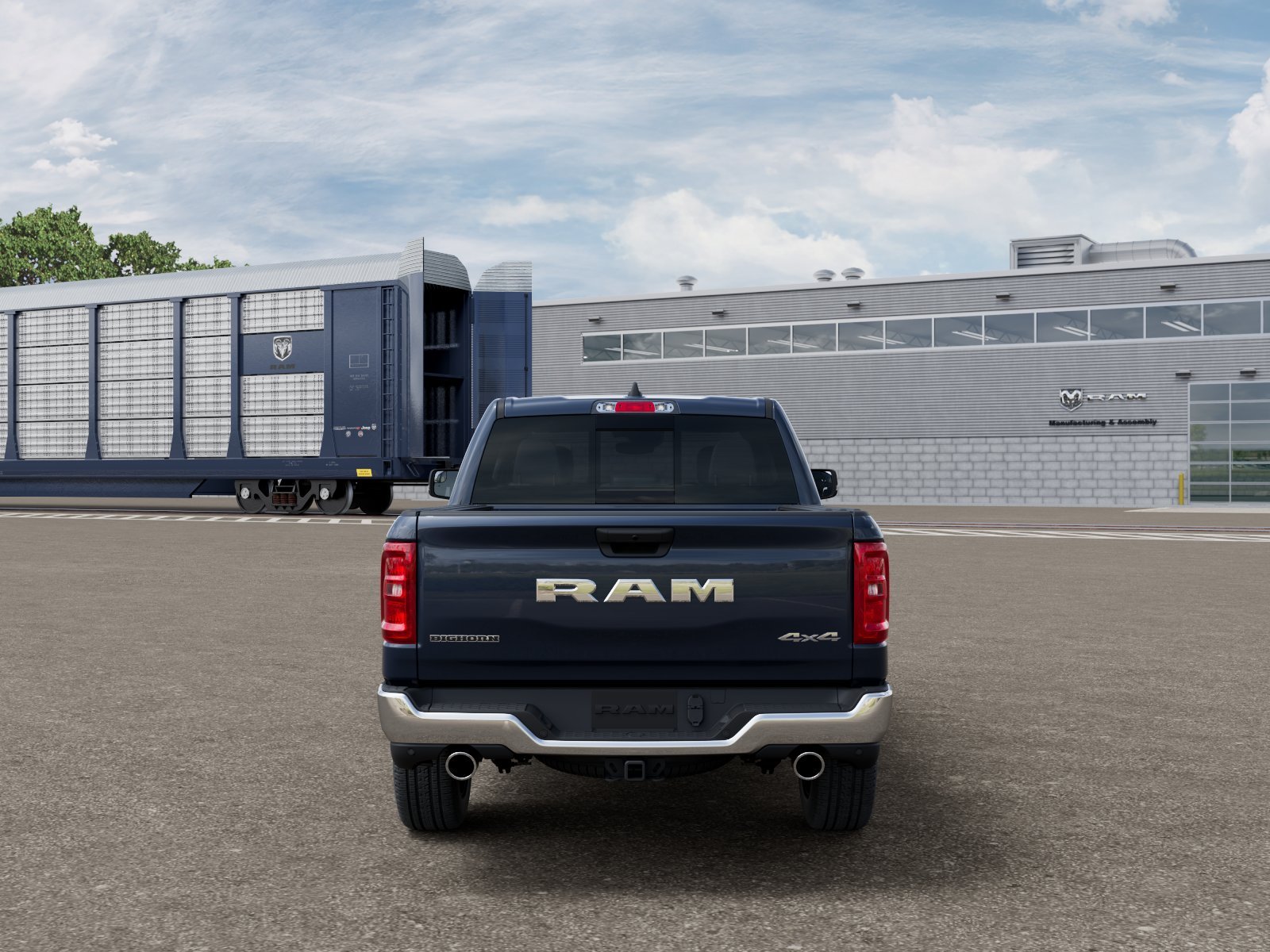 New 2026 Forged Blue Metallic RAM Big Horn/Lone Star image 7