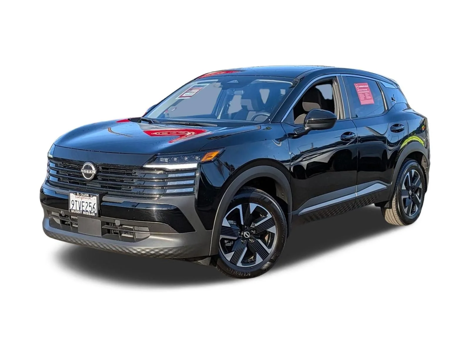 Used 2025 Super Black Nissan SV image 1