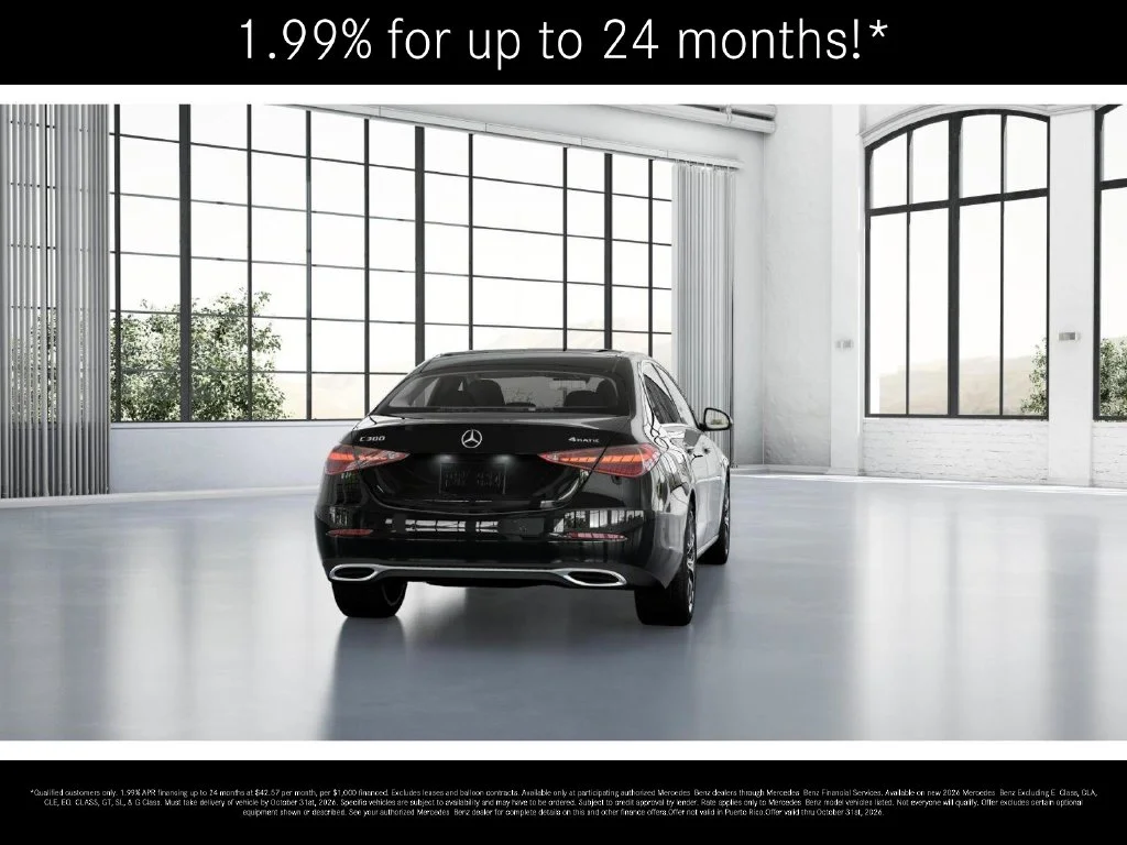 New 2026 Black Mercedes-Benz C 300 image 24