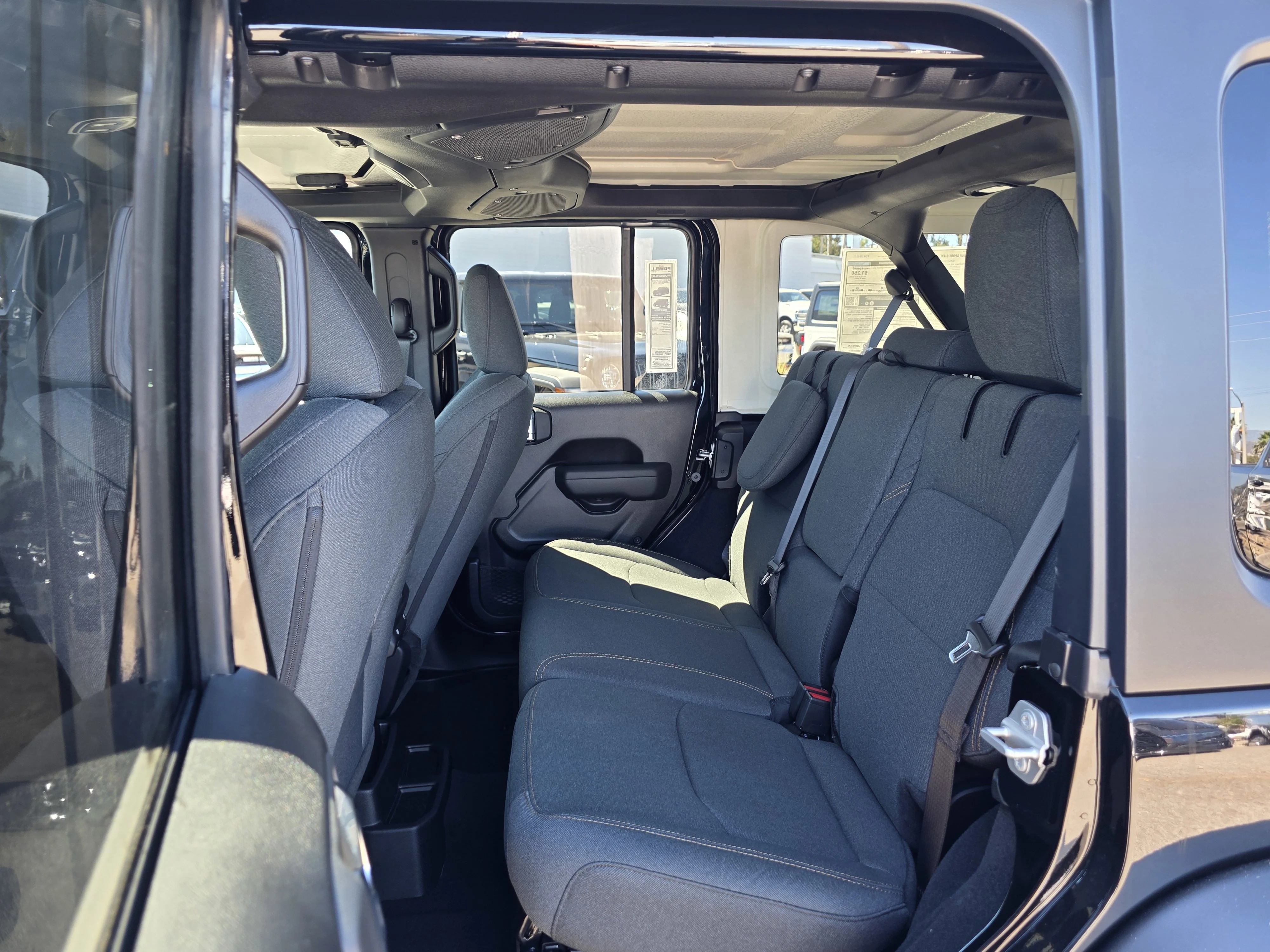 New 2025 Black Clearcoat Jeep Sport S 4xe image 16