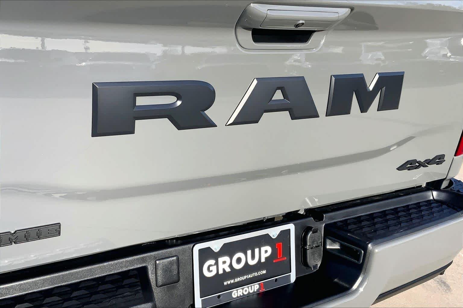 New 2026 Ceramic Gray Clear-Coat Exterior Paint RAM Laramie image 14