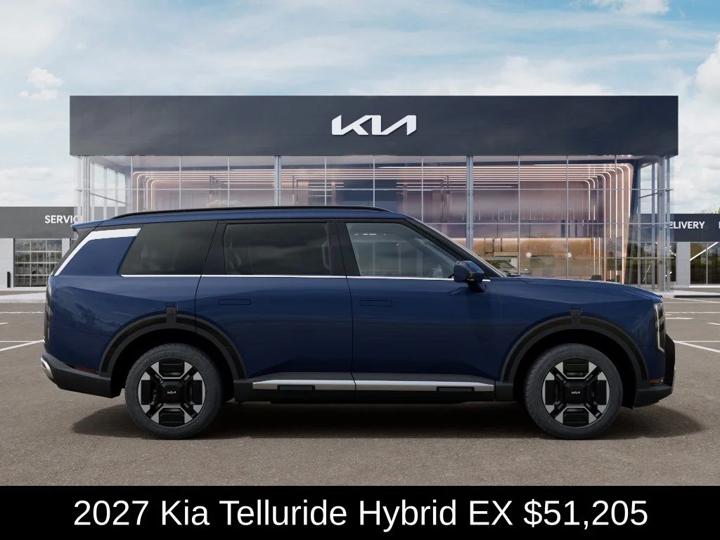 New 2027 Midnight Lake Blue Kia EX image 8