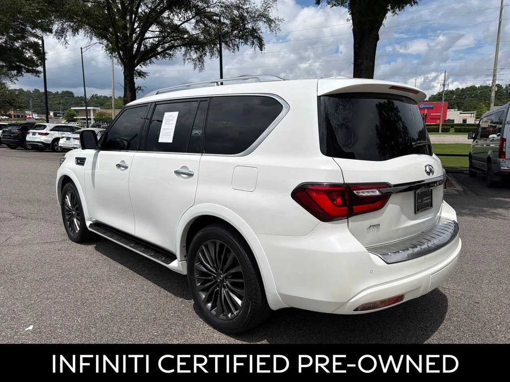 Certified Used 2024 Moonstone White INFINITI Sensory image 9