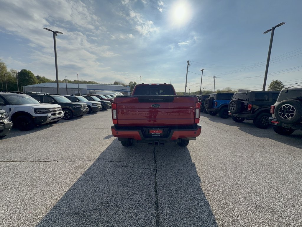 Used 2020 Rapid Red Metallic Tinted Clearcoat Ford Lariat image 5