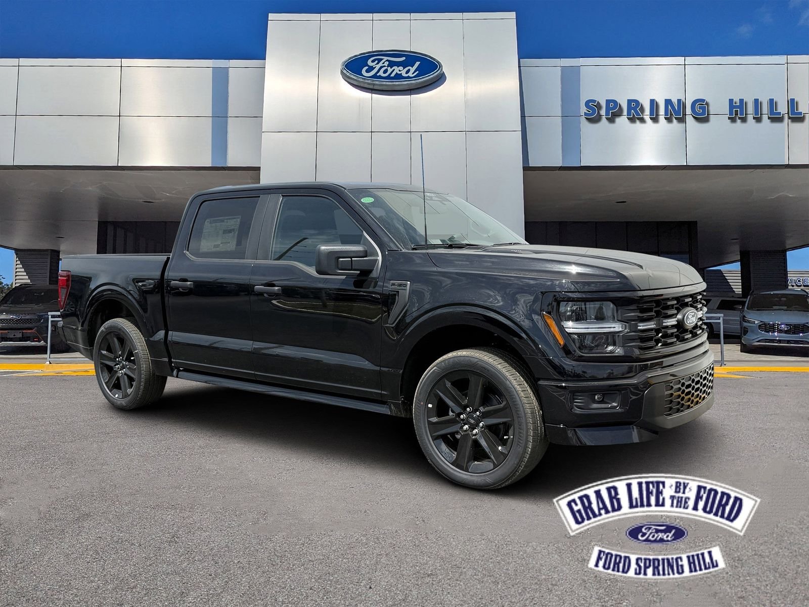 New 2026 Agate Black Metallic Ford STX image 1