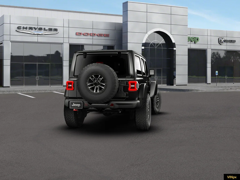 New 2026 Black Clear-Coat Exterior Paint Jeep Rubicon X image 14