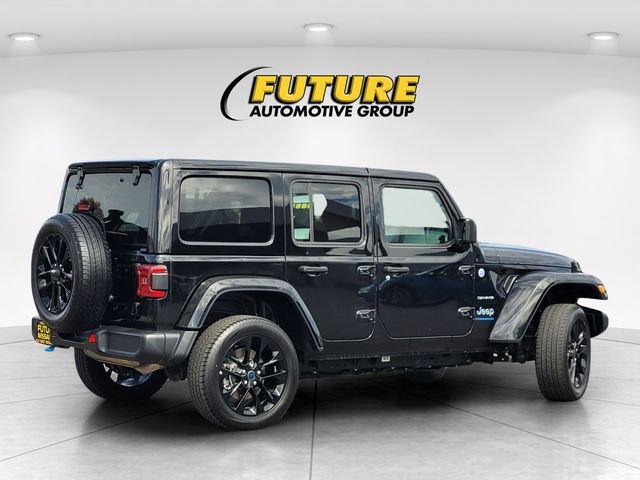 Used 2024 Black Jeep Sahara 4xe image 4