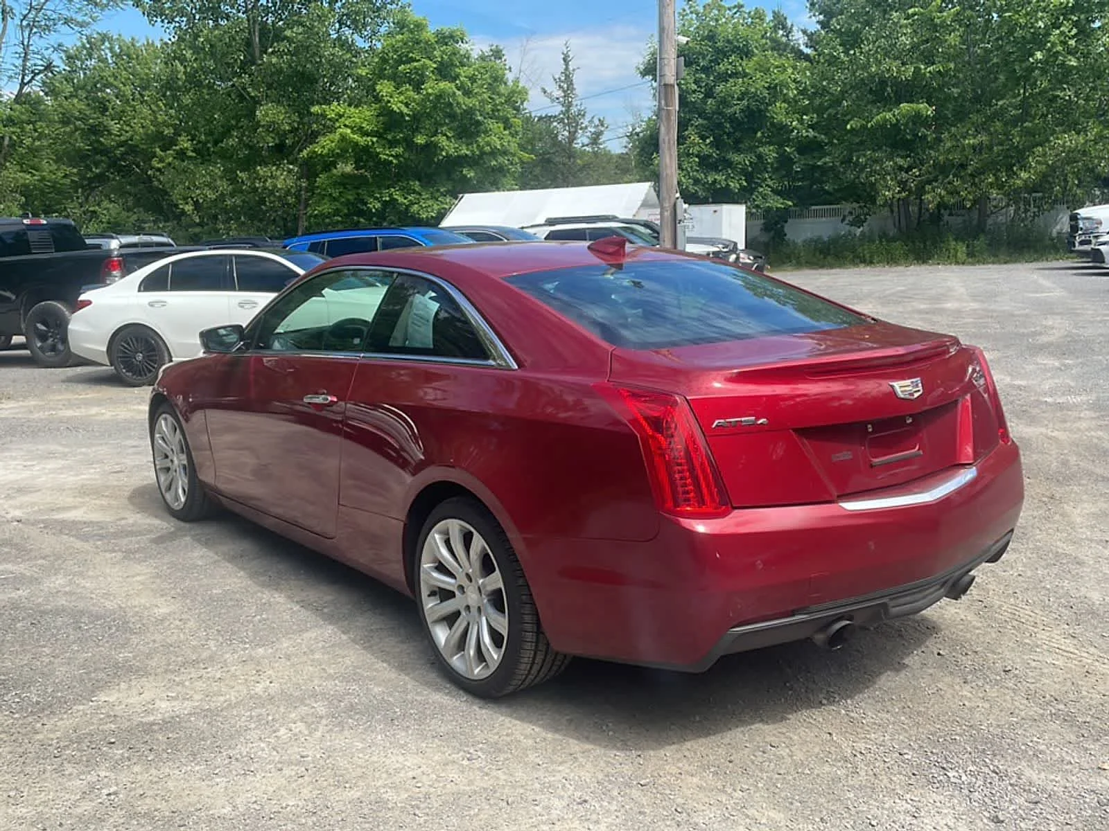 Used 2016 Red Obsession Tintcoat Cadillac Luxury Collection AWD image 5