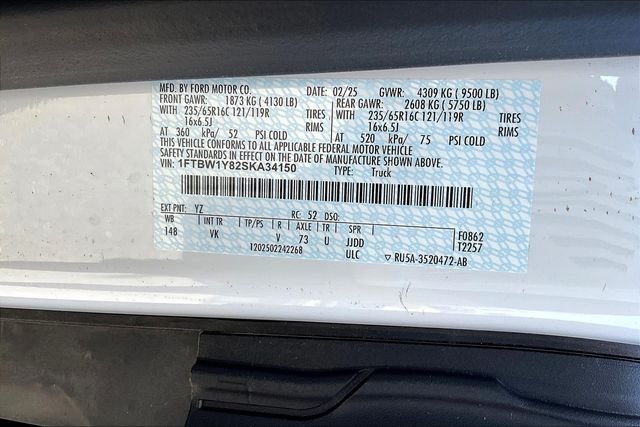 2025 Ford Transit Van Base - Photo 12