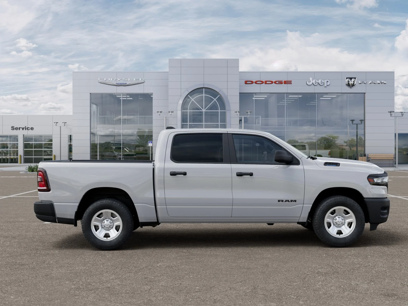 New 2026 Bright White Clearcoat RAM Tradesman image 49