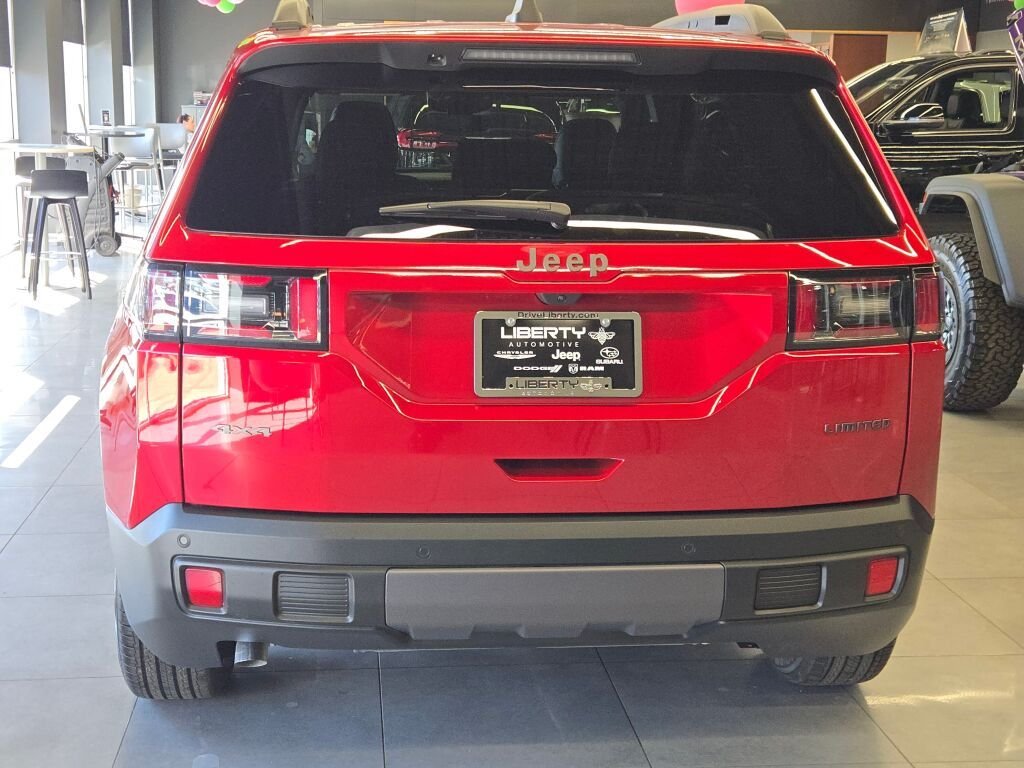 New 2026 Red Hot Pearl-Coat Exterior Paint Jeep Limited image 13