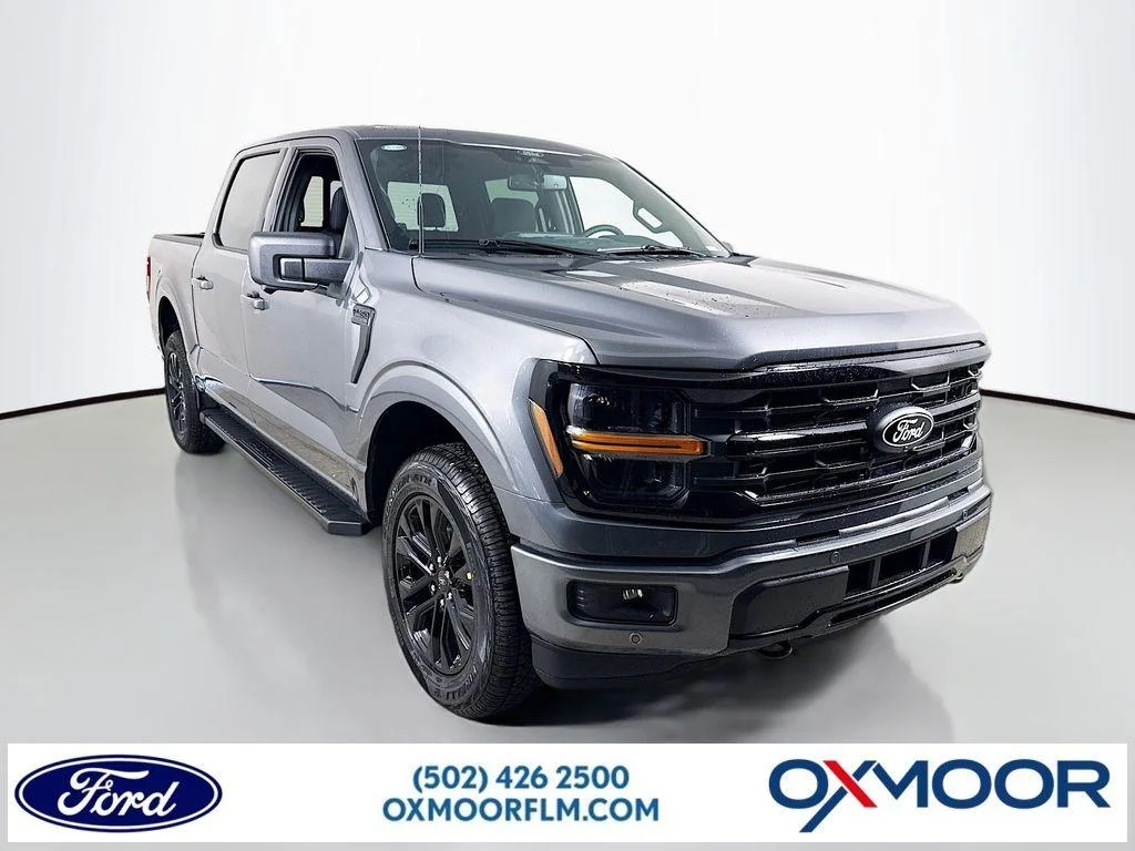 New 2026 Carbonized Gray Metallic Ford XLT image 1
