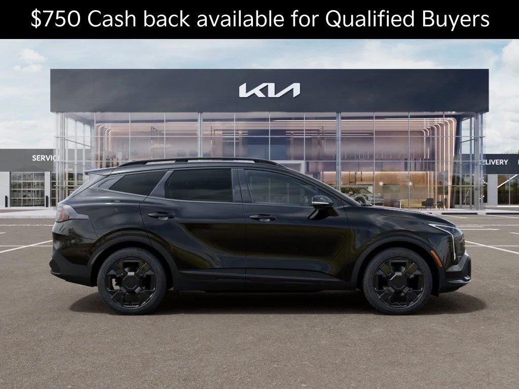 New 2026 Ebony Black Kia X-Line image 7