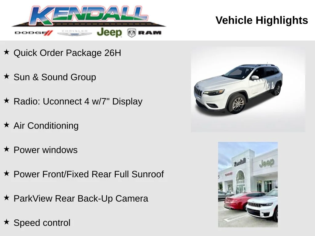Used 2021 White Jeep Latitude Lux image 3