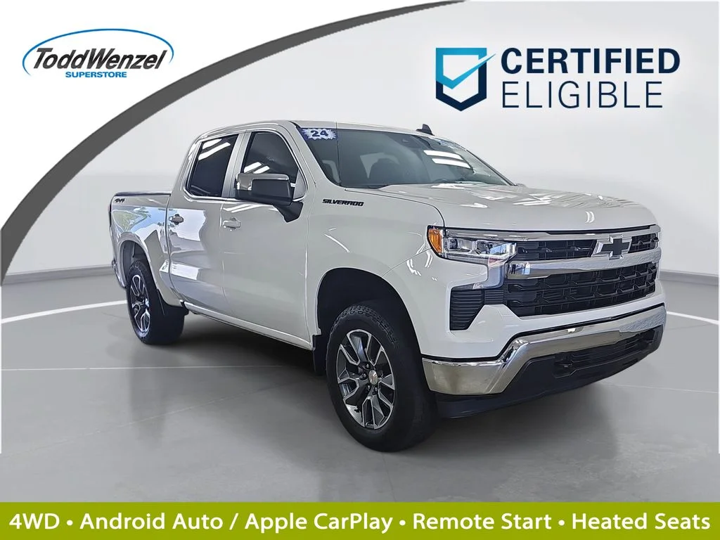 Certified Used 2024 White Chevrolet LT image 1