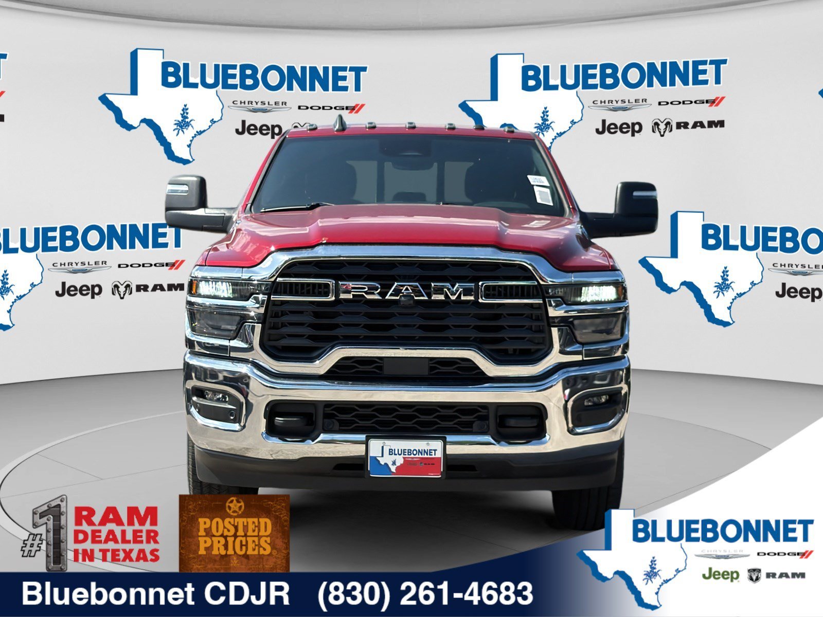 New 2026 Molten Red Pearl-Coat Exterior Paint RAM Tradesman image 2