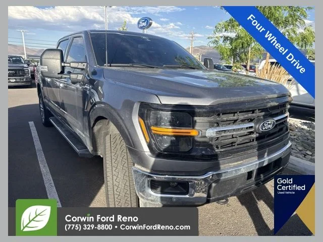 Used 2024 Gray Metallic Ford XLT image 1