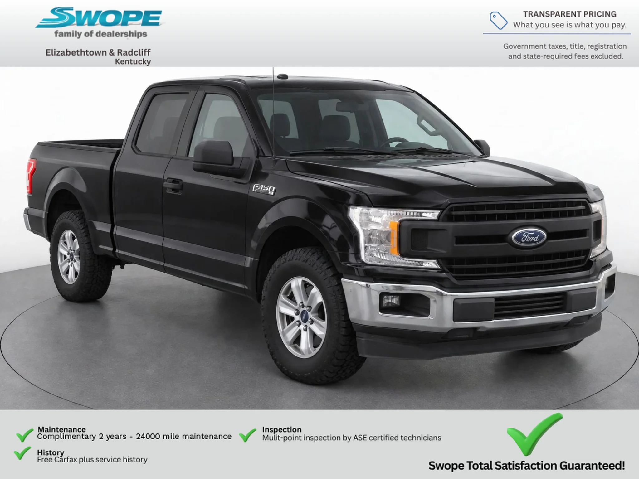 Used 2018 Shadow Black Ford XL image 3