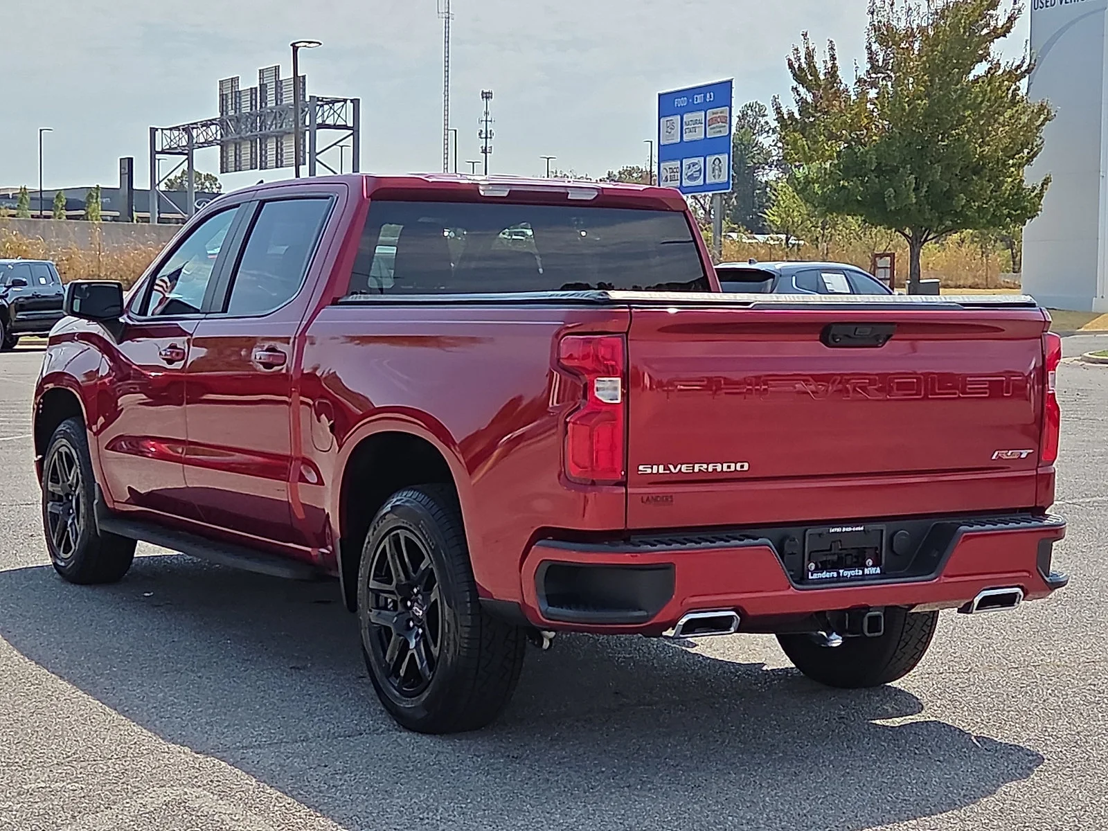 Used 2023 Radiant Red Tintcoat Chevrolet RST image 4