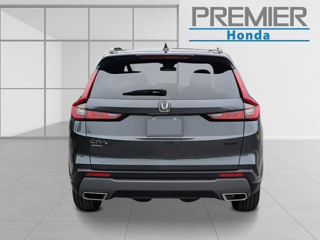 New 2026 Meteorite Gray Metallic Honda AWD Sport Hybrid image 4