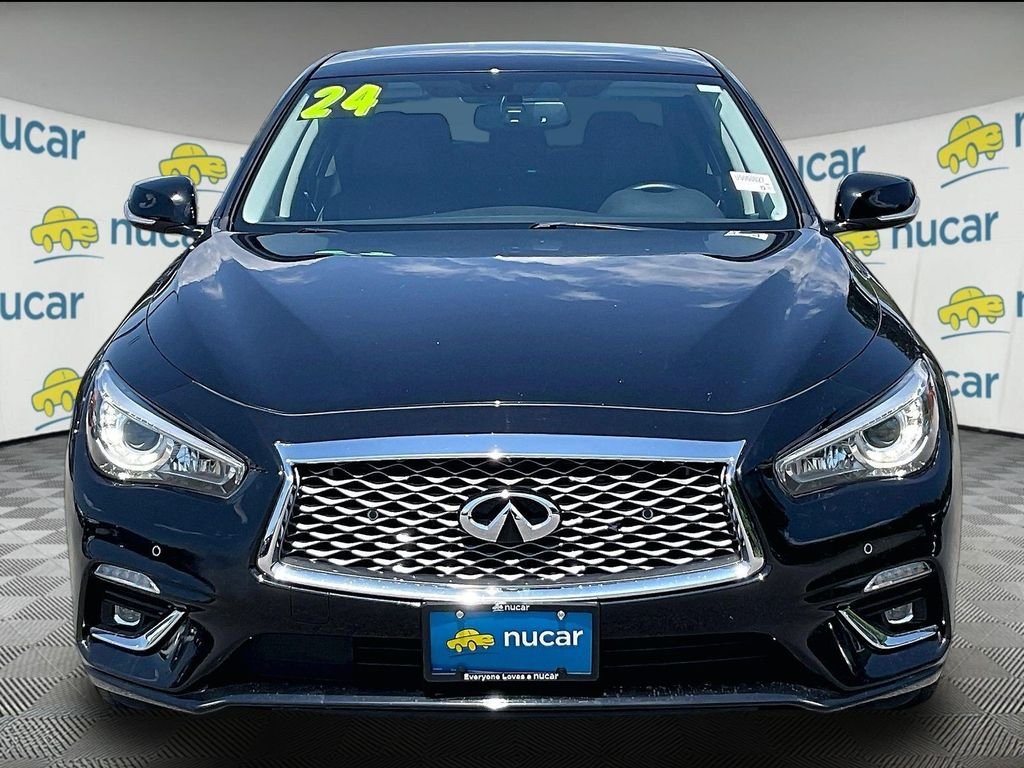 Used 2024 Black Obsidian INFINITI LUXE image 2