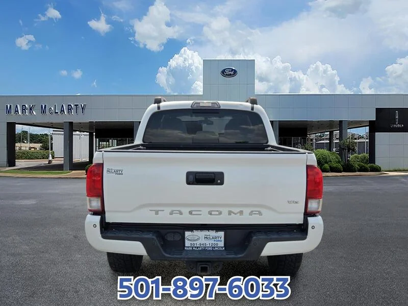 Used 2017 Super White TOYOTA TRD SPORT DOUBLE CAB 5