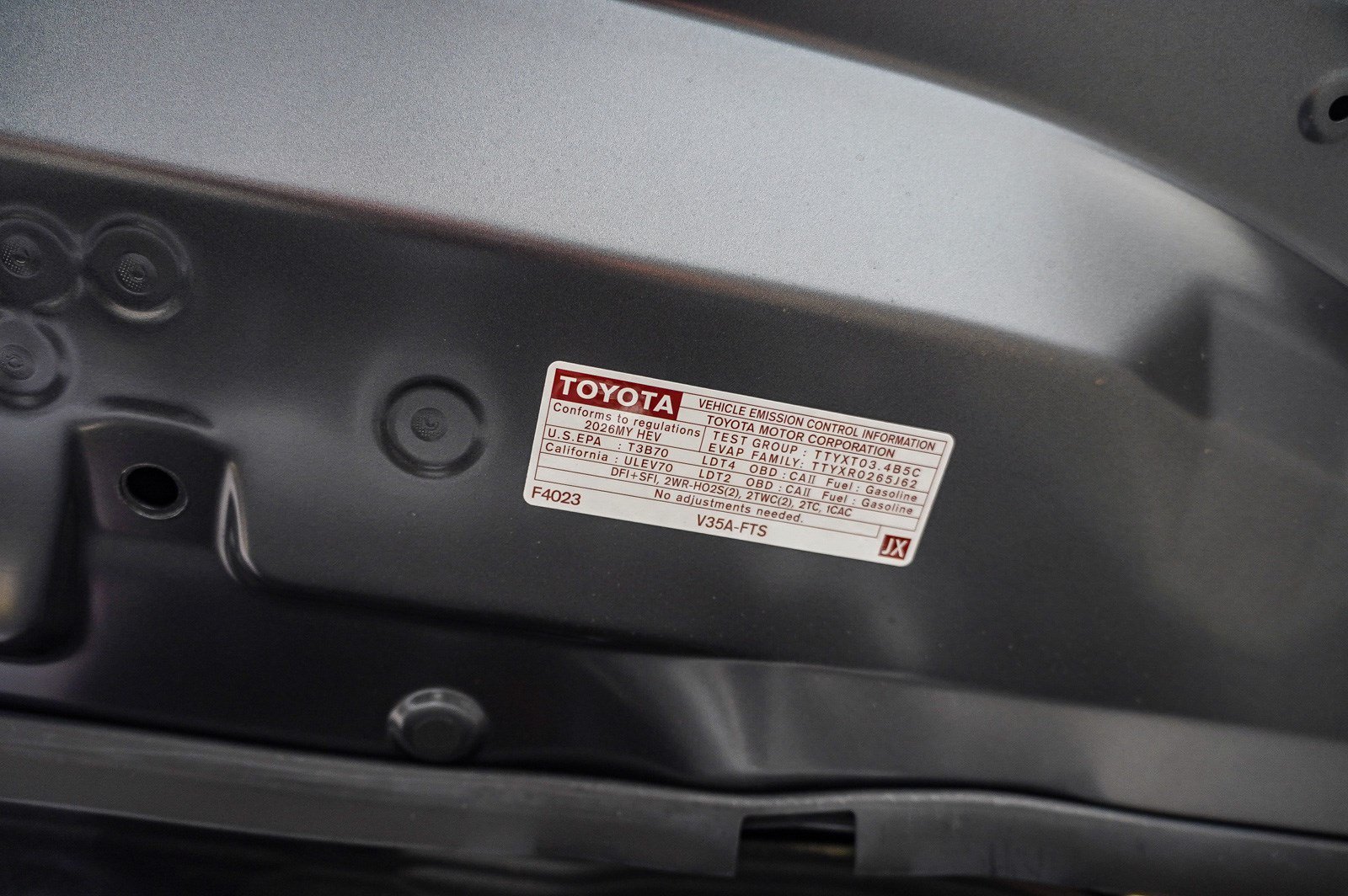 New 2026 Magnetic Gray Metallic Toyota TRD Pro image 14