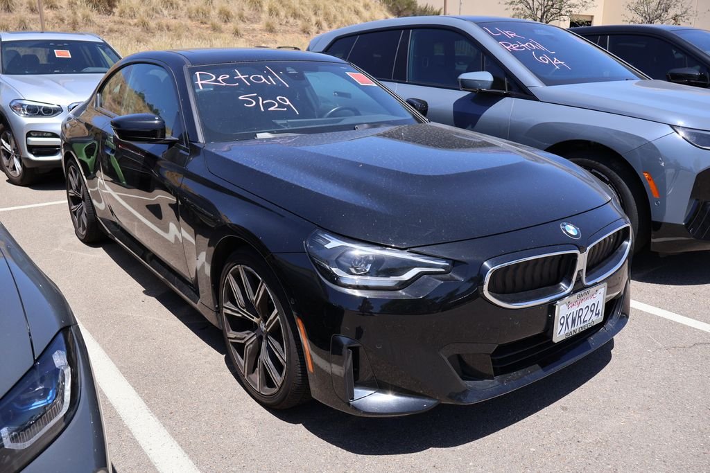 Certified Used 2024 Jet Black BMW 230i xDrive image 4