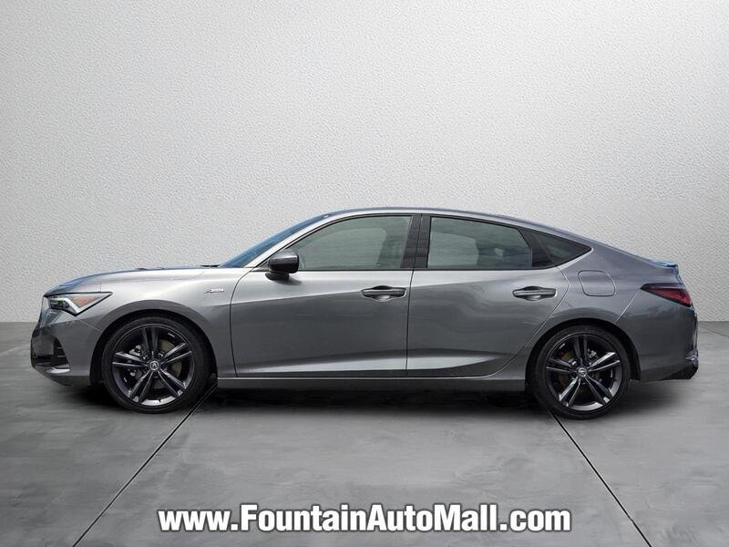 Certified Used 2024 Liquid Carbon Metallic Acura A-SPEC image 2