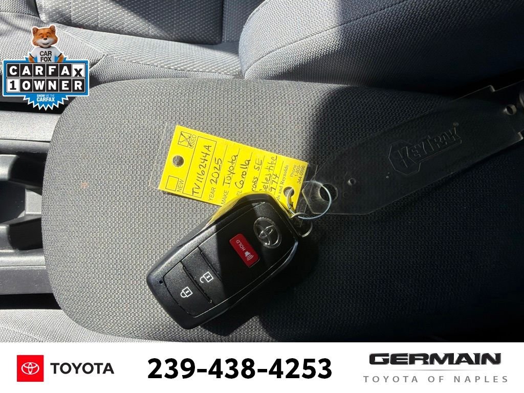 Certified Used 2025 Blue Toyota Hybrid SE image 20