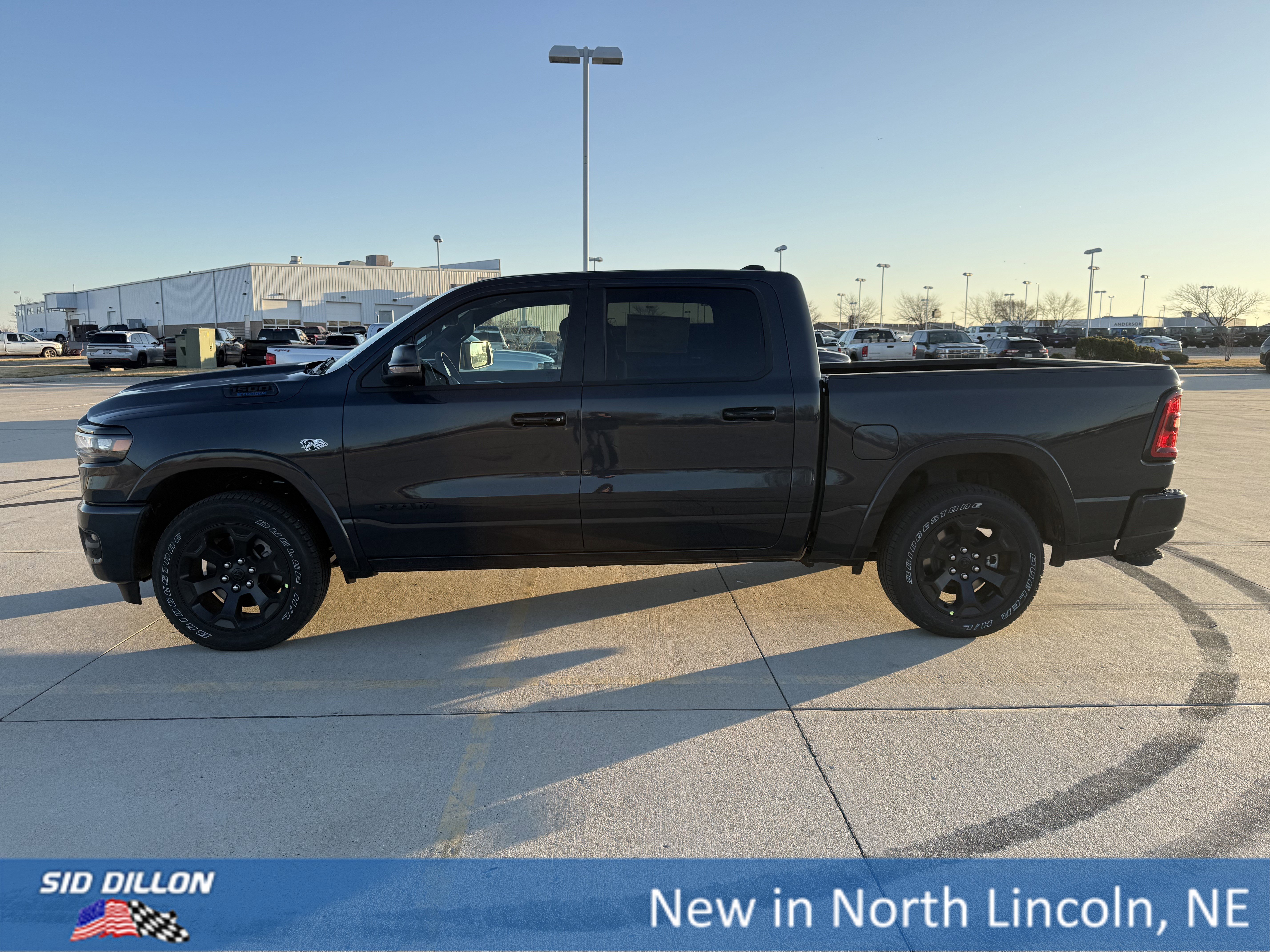 New 2026 Forged Blue Metallic Exterior Paint RAM Big Horn image 2