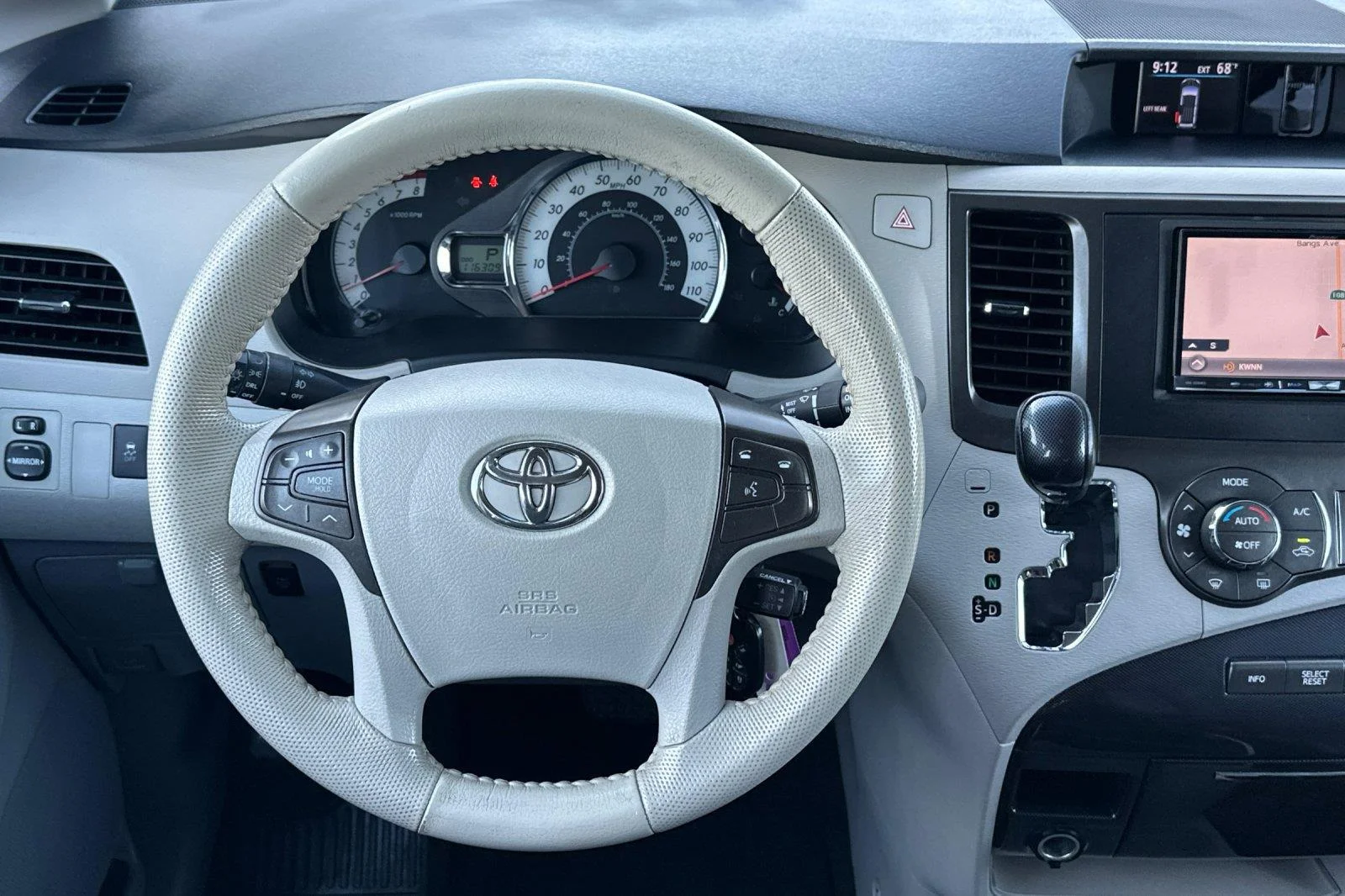 Used 2014 Silver Sky Metallic Toyota SE 8-Passenger image 13