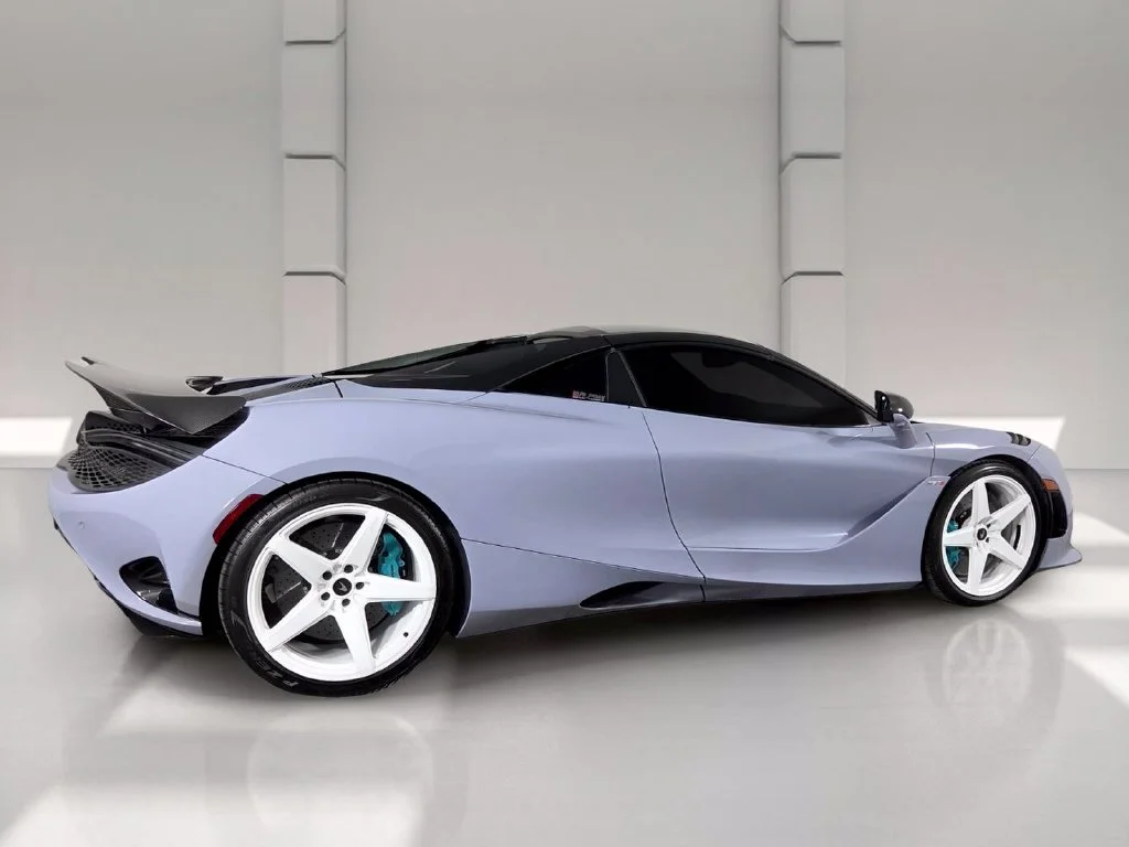 Used 2024 Ceramic Gray McLaren SPIDER image 5
