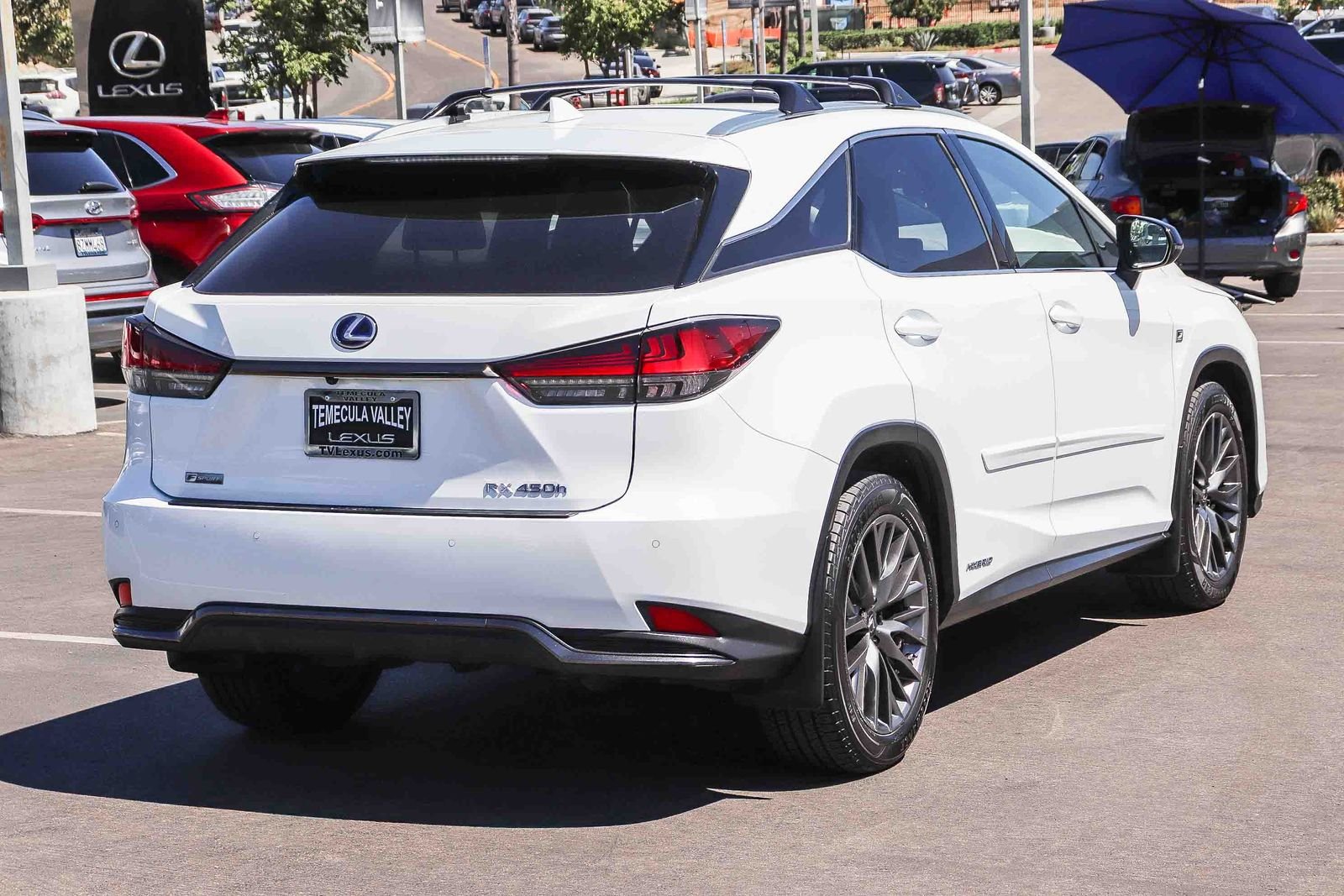 Used 2020 White Lexus 450h F Sport image 7