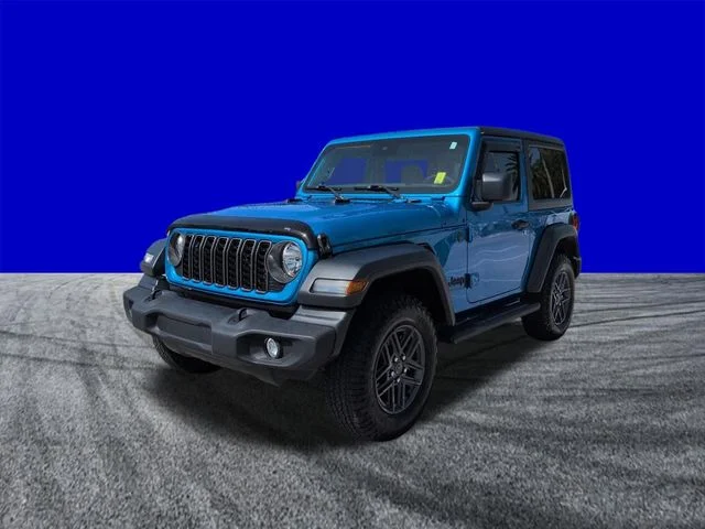 Certified Used 2024 Hydro Blue Pearlcoat Jeep Sport S image 8