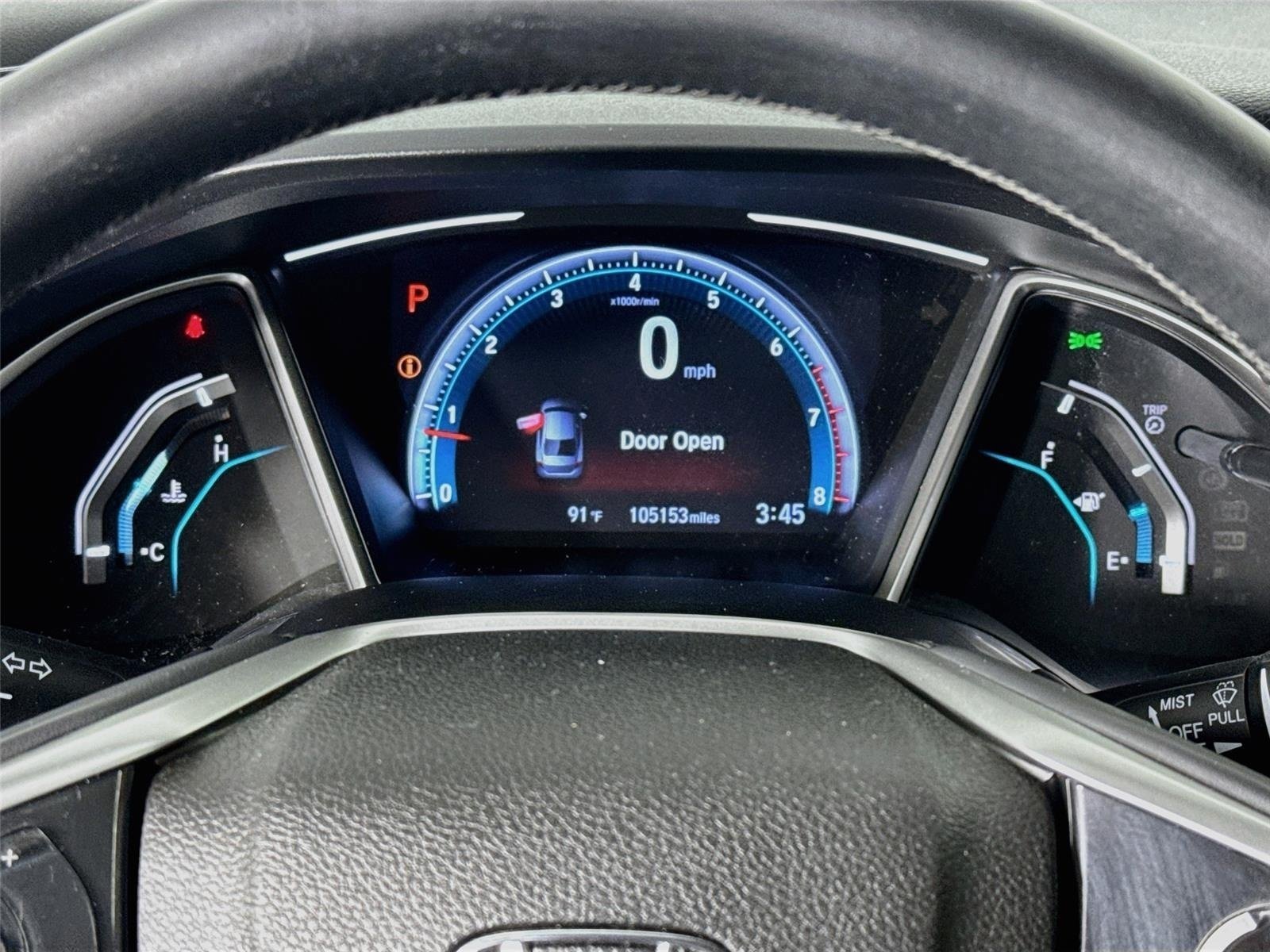 Used 2019 White Orchid Pearl Honda EX image 13