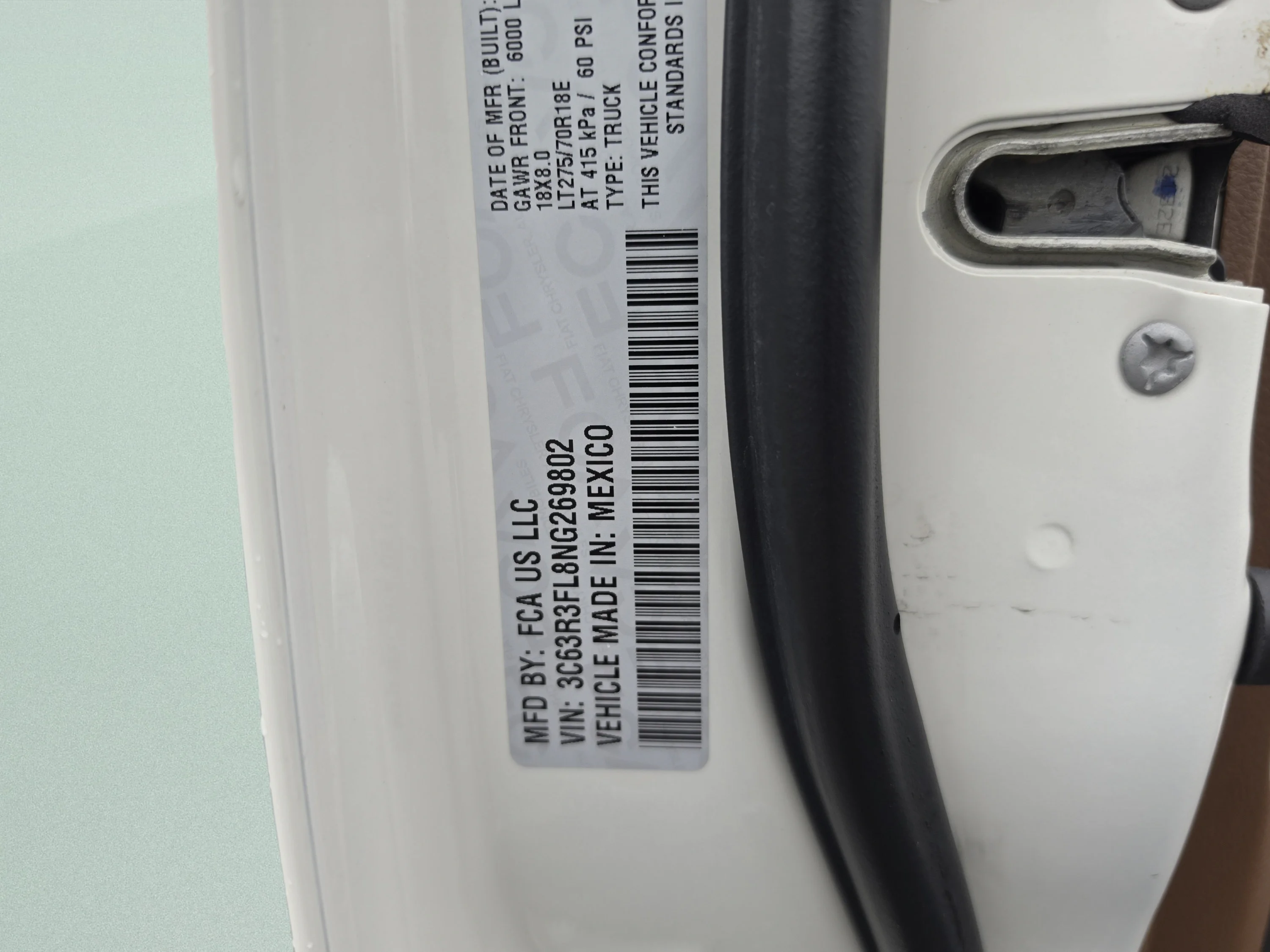 Used 2022 Pearl White Ram Longhorn image 43